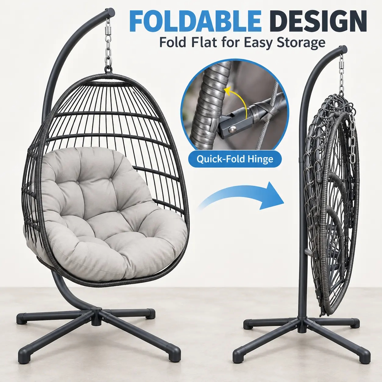 Ayunan Teras dengan Rangka, Se - Kids Outdoor Furniture Set ulasan dan harga