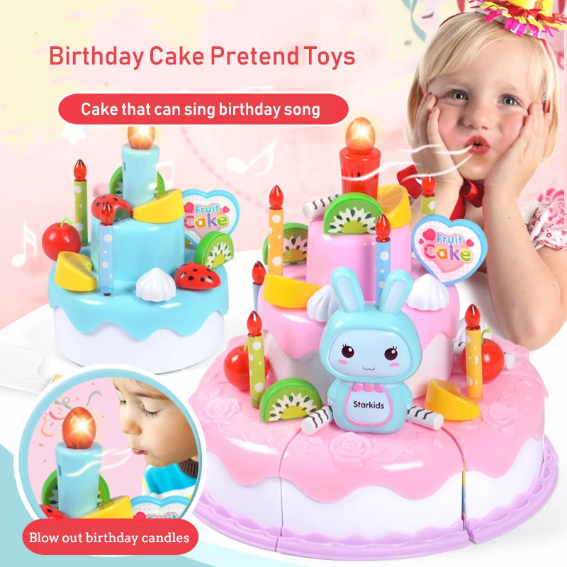 Mainan simulasi kue ulang tahu - Kids Outdoor Kitchen Accessories ulasan dan harga